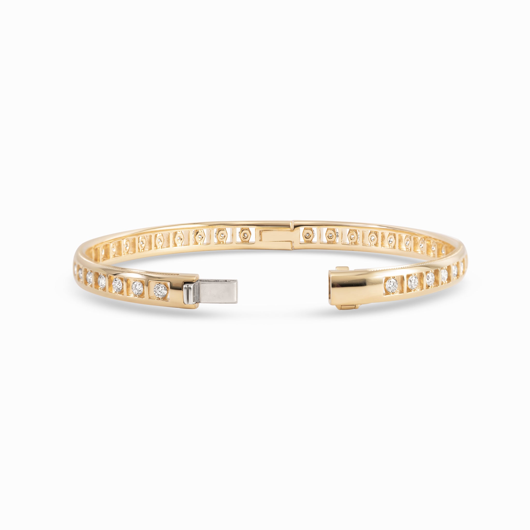 Bracelet de tennis en diamants | Or 18 carats