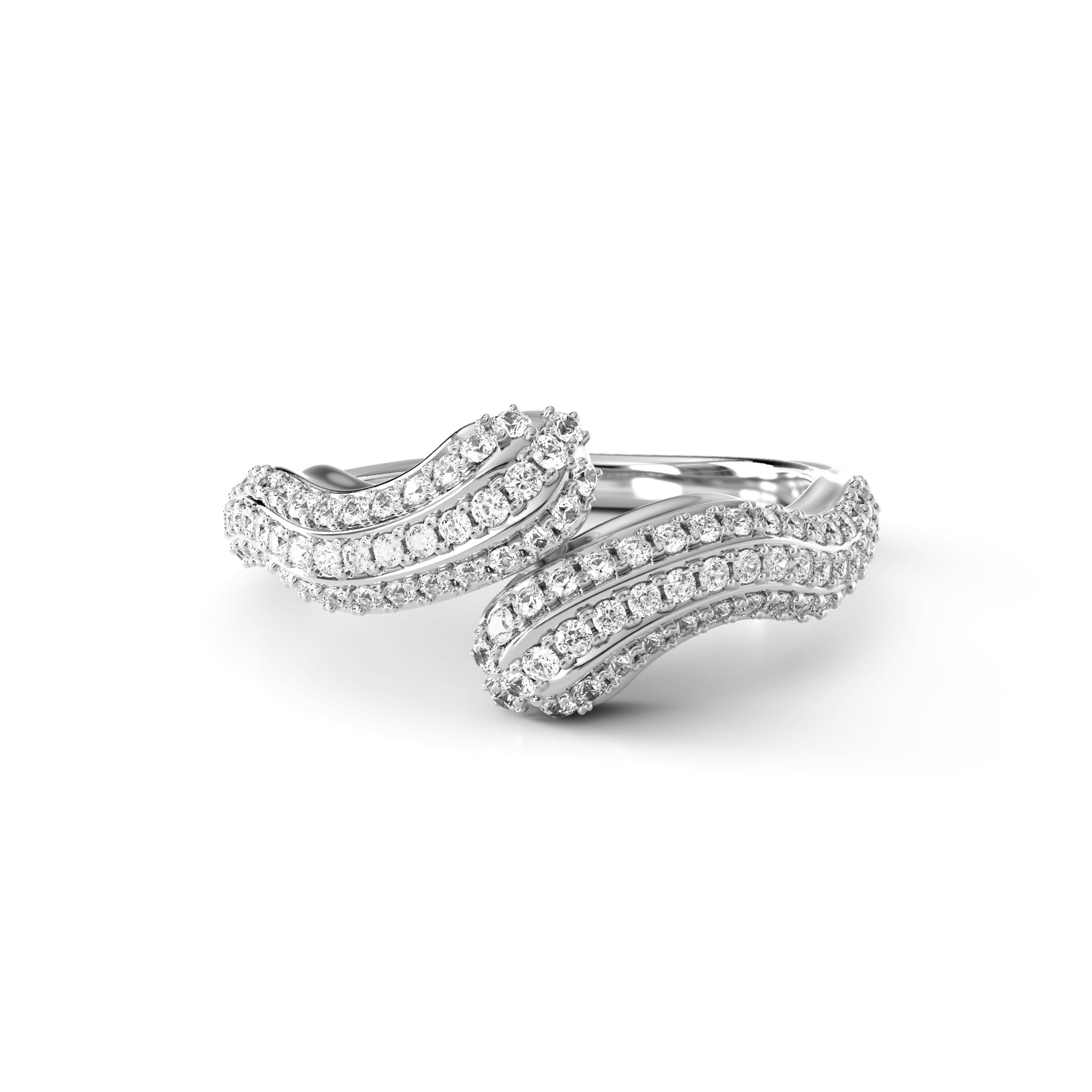 Bague diamant imposante | Platine