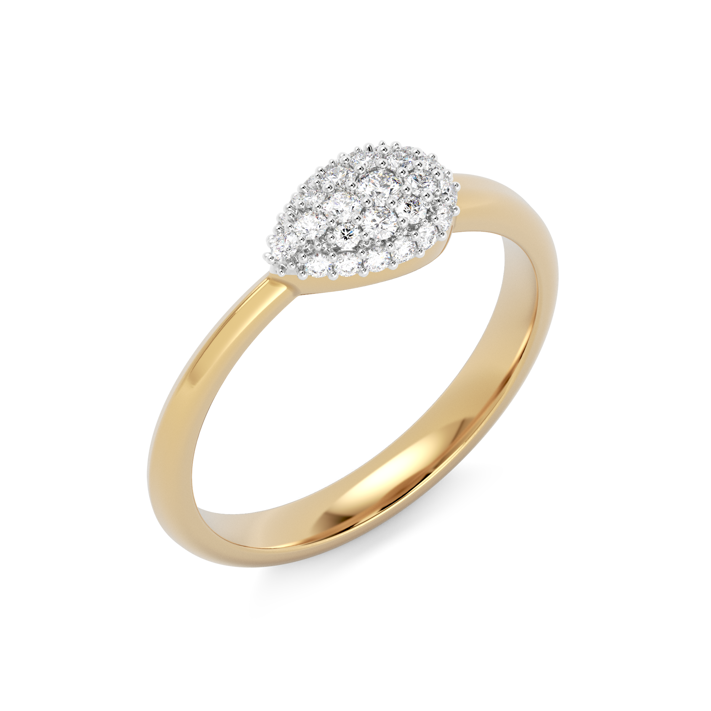 Bague Serpent Diamant | Or 14 carats et platine