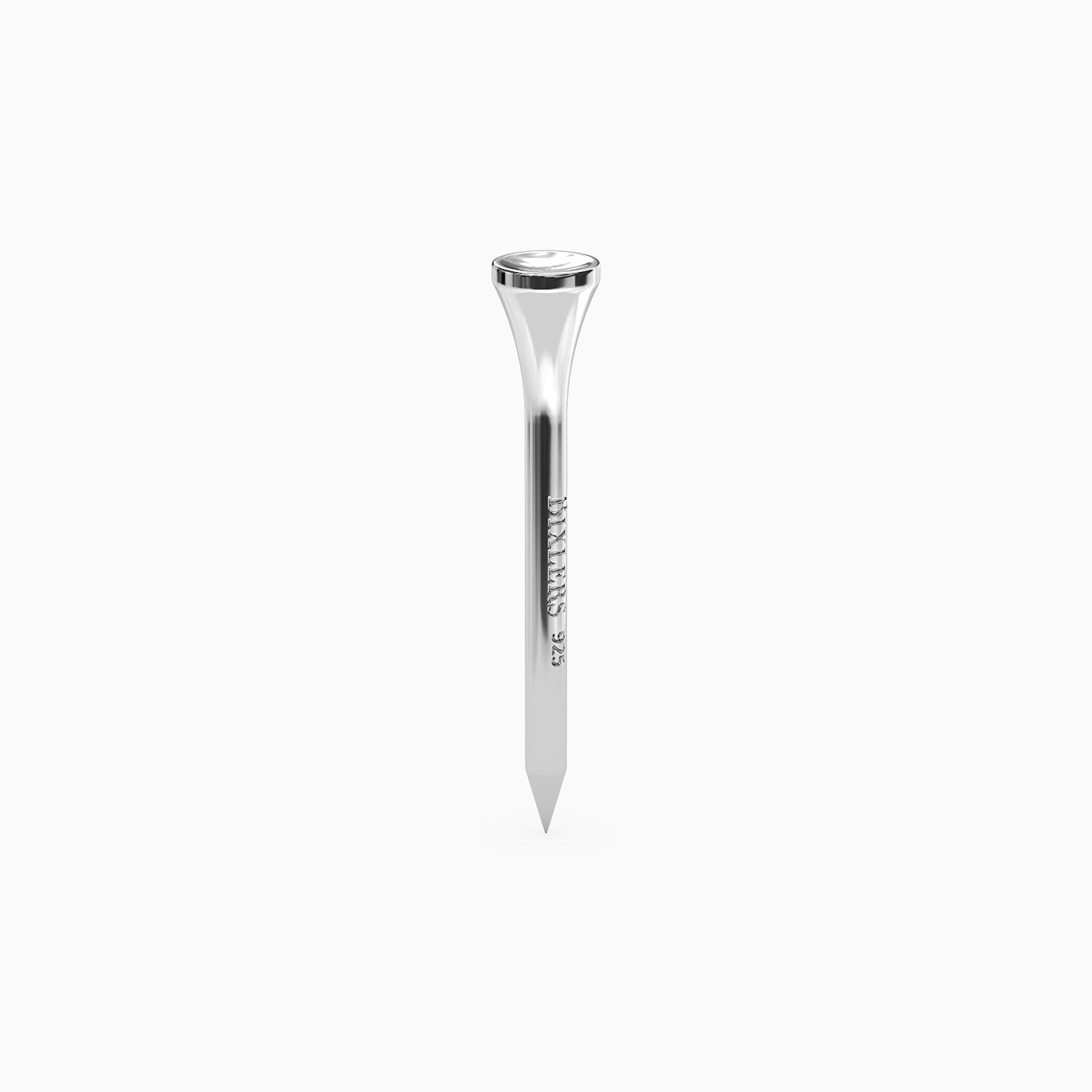 Épinglette de tee de golf en argent sterling