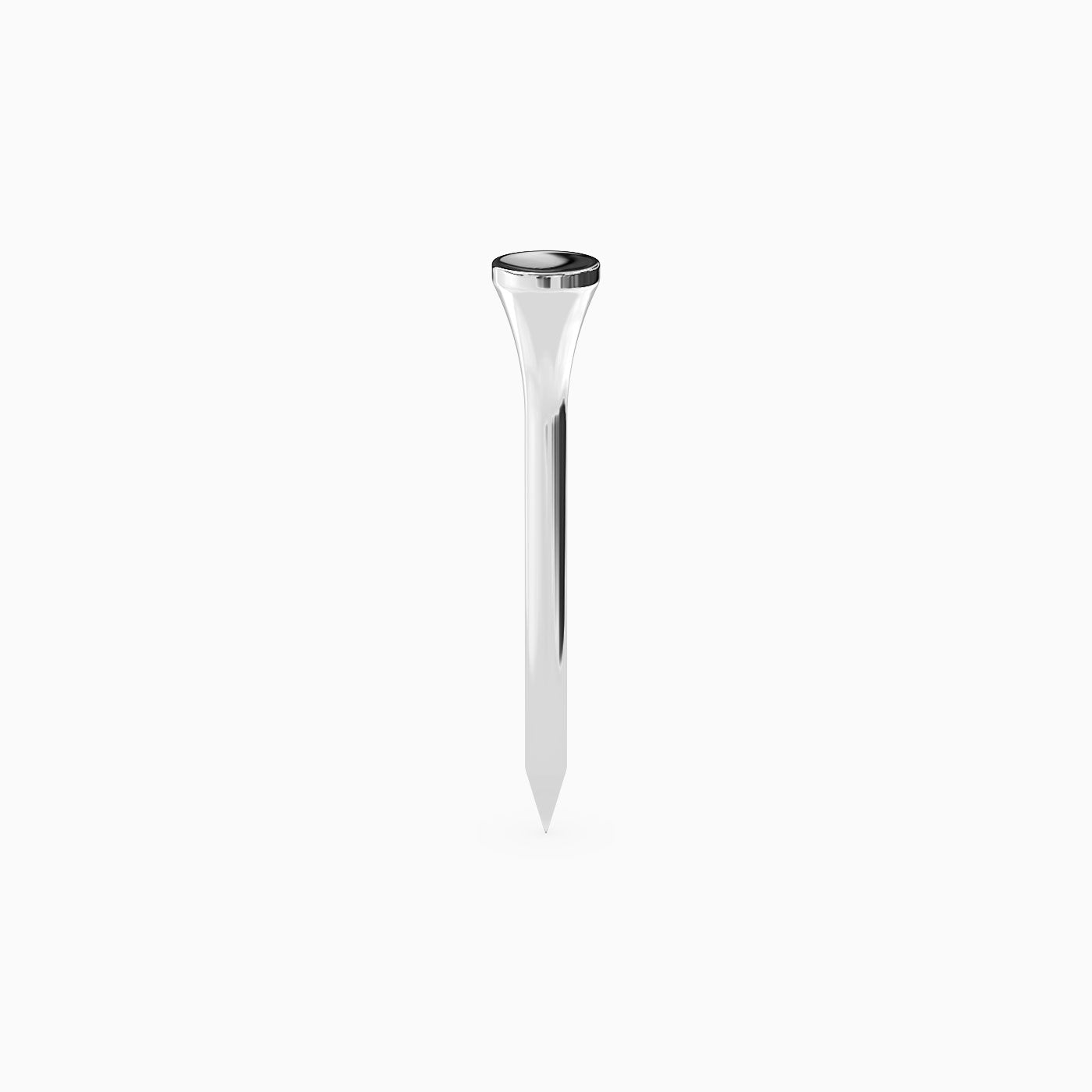 Épinglette de tee de golf en argent sterling