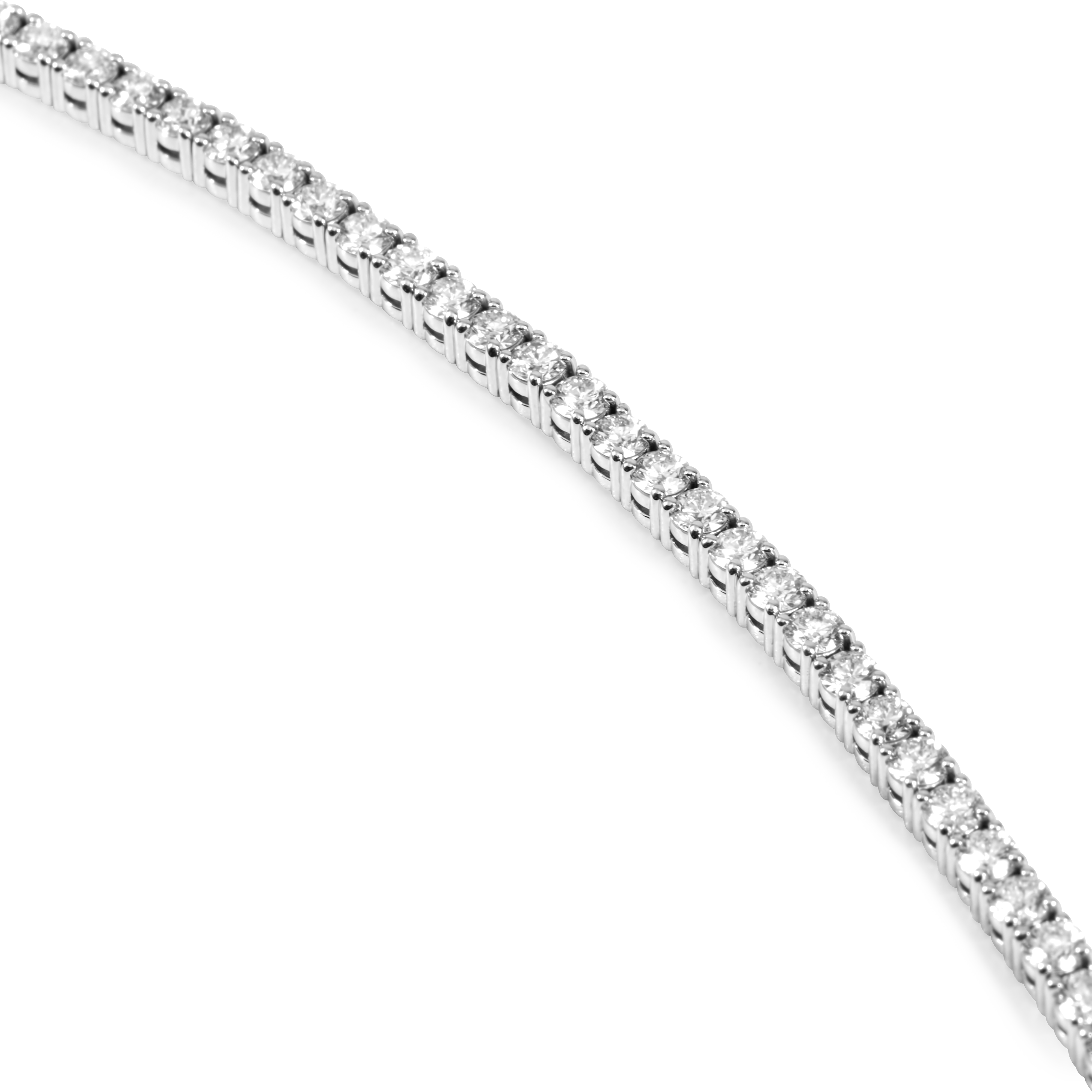 Bracelet serti de diamants | Or 14 carats