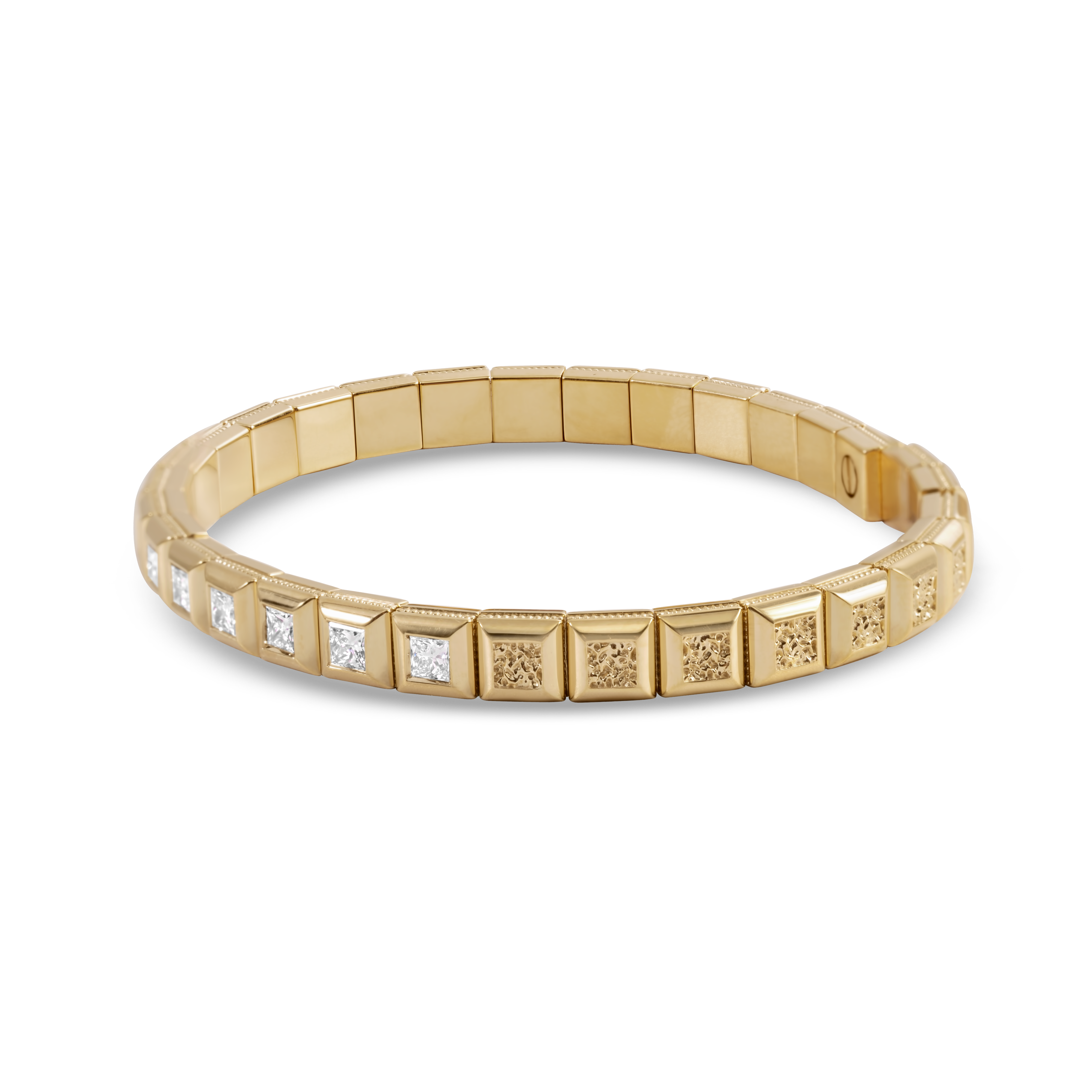 Modular gemstone bracelet 18K Gold