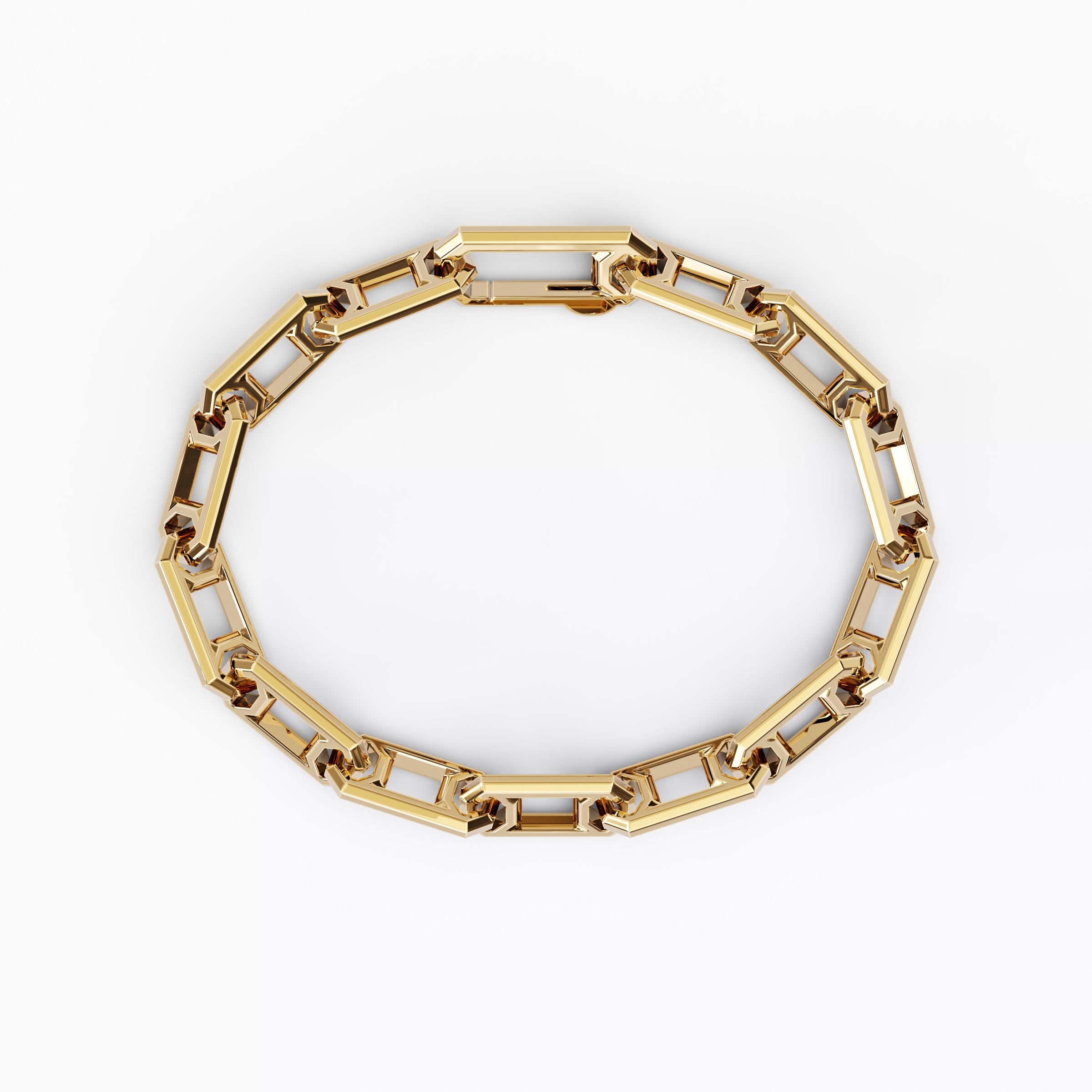 Gold chain bracelet | 18K Gold