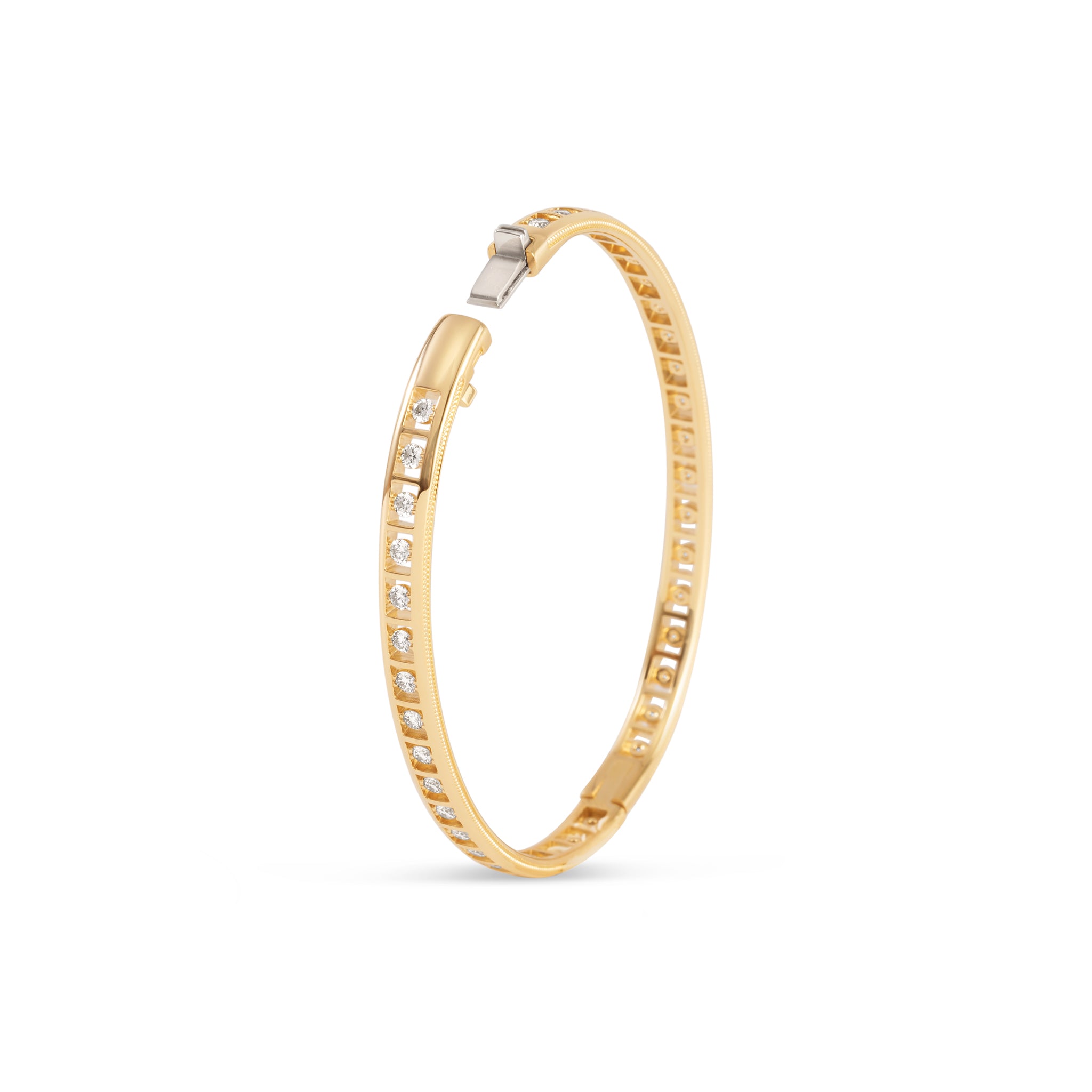 Bracelet de tennis en diamants | Or 18 carats