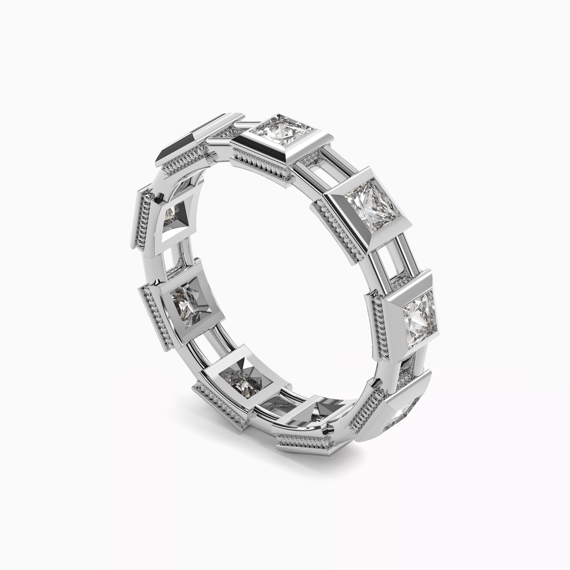 Bague en diamant | Platine