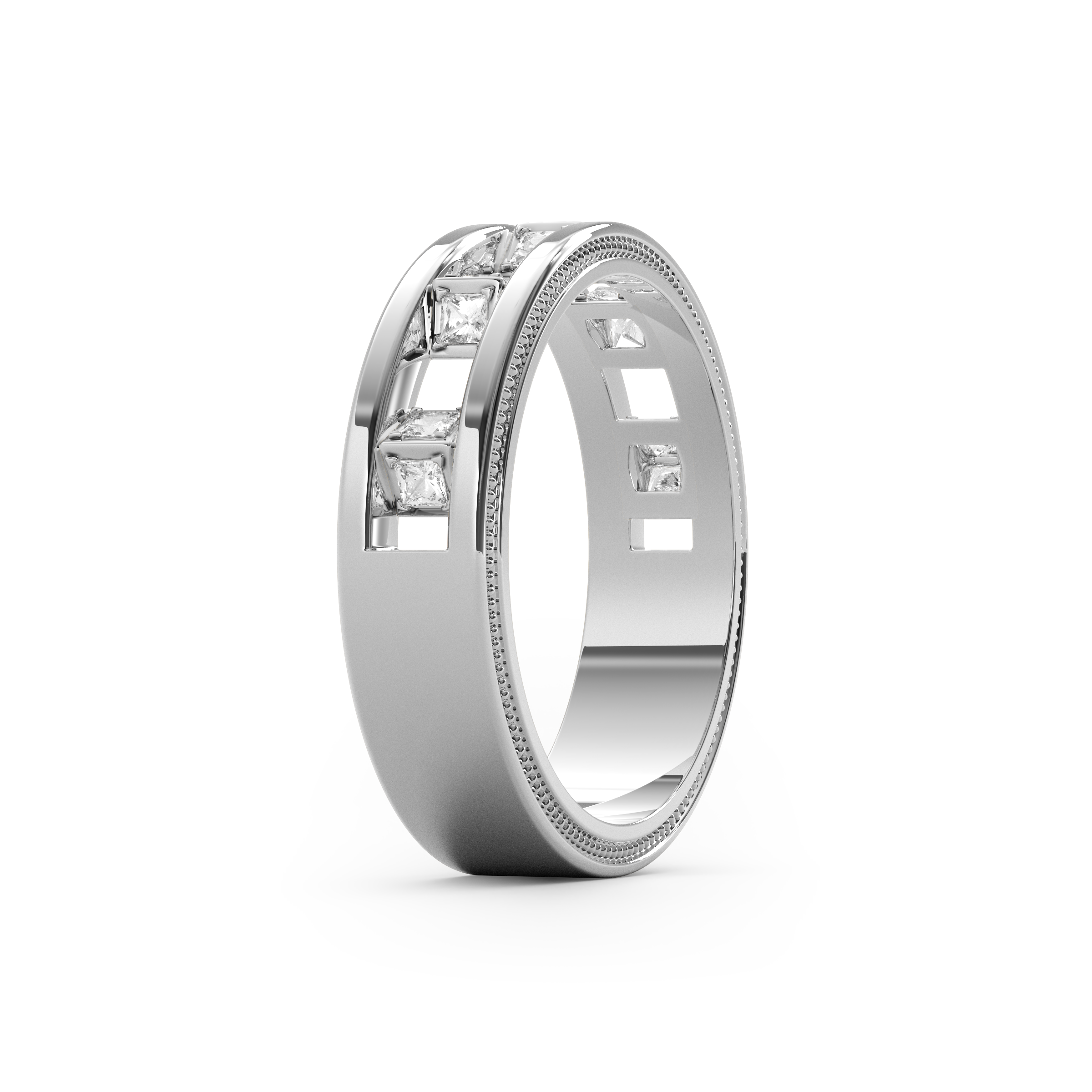Alliance éternité Diamond Gallery | Platine