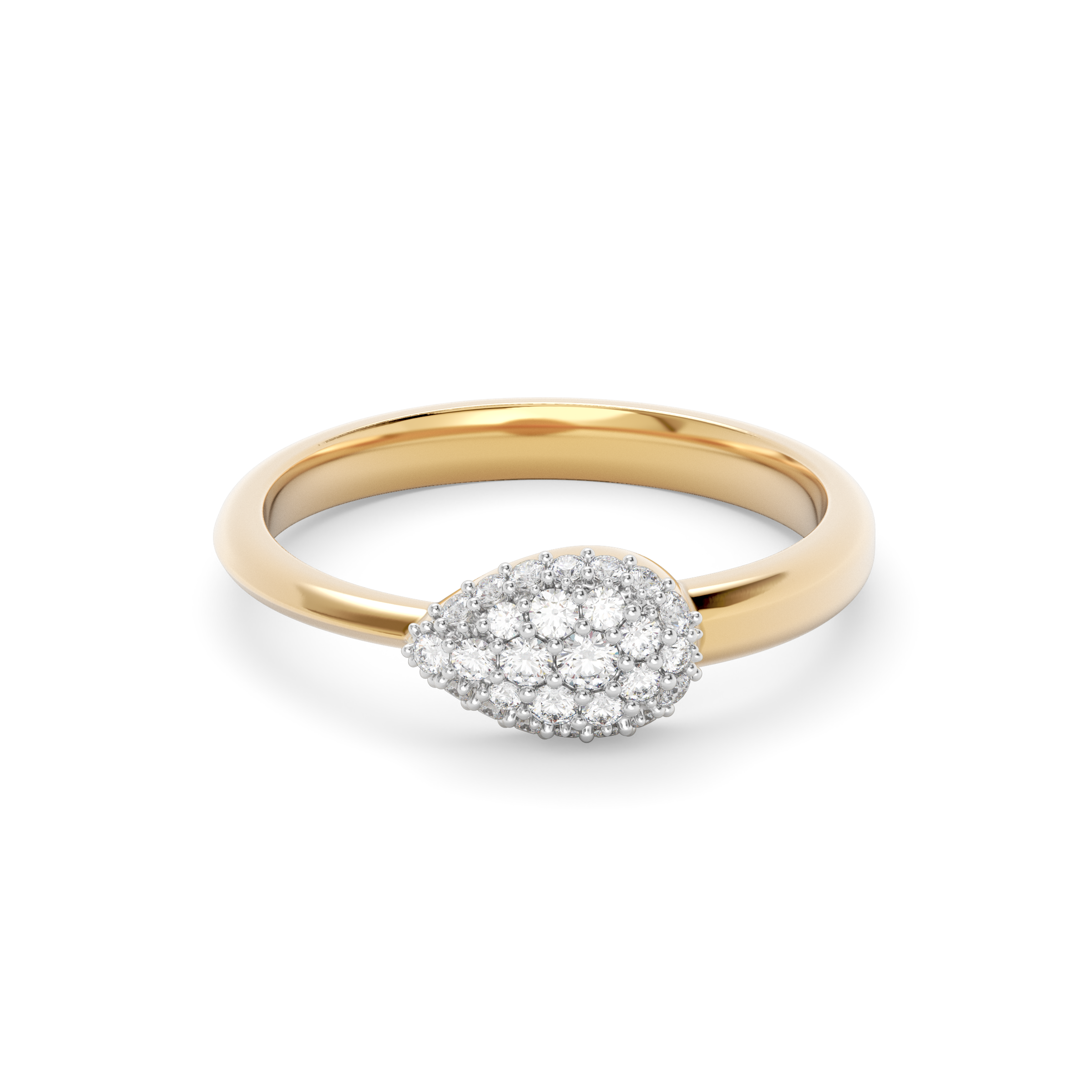 Bague Serpent Diamant | Or 14 carats et platine