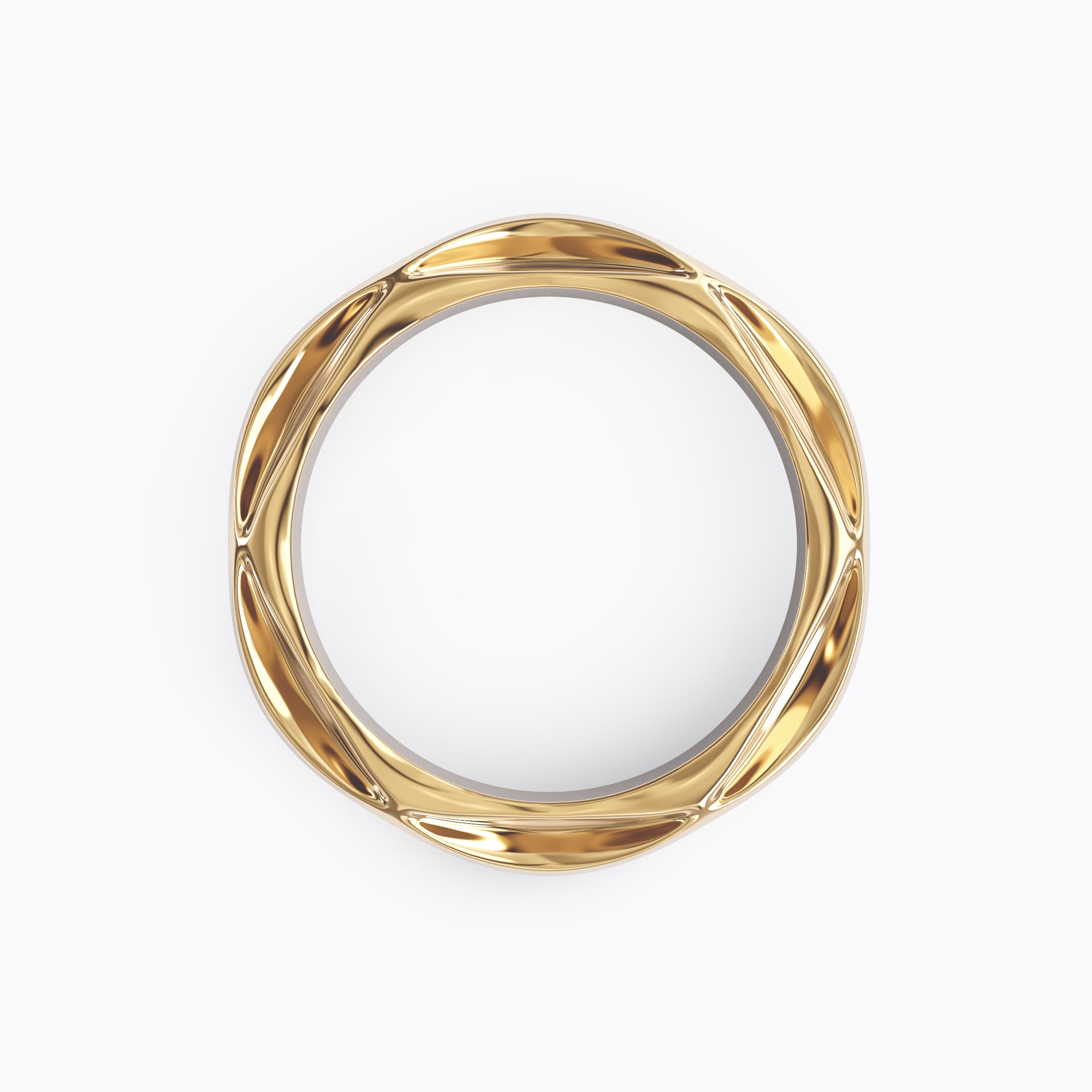 Bague en diamant inspirée par la nature | Or 18 carats
