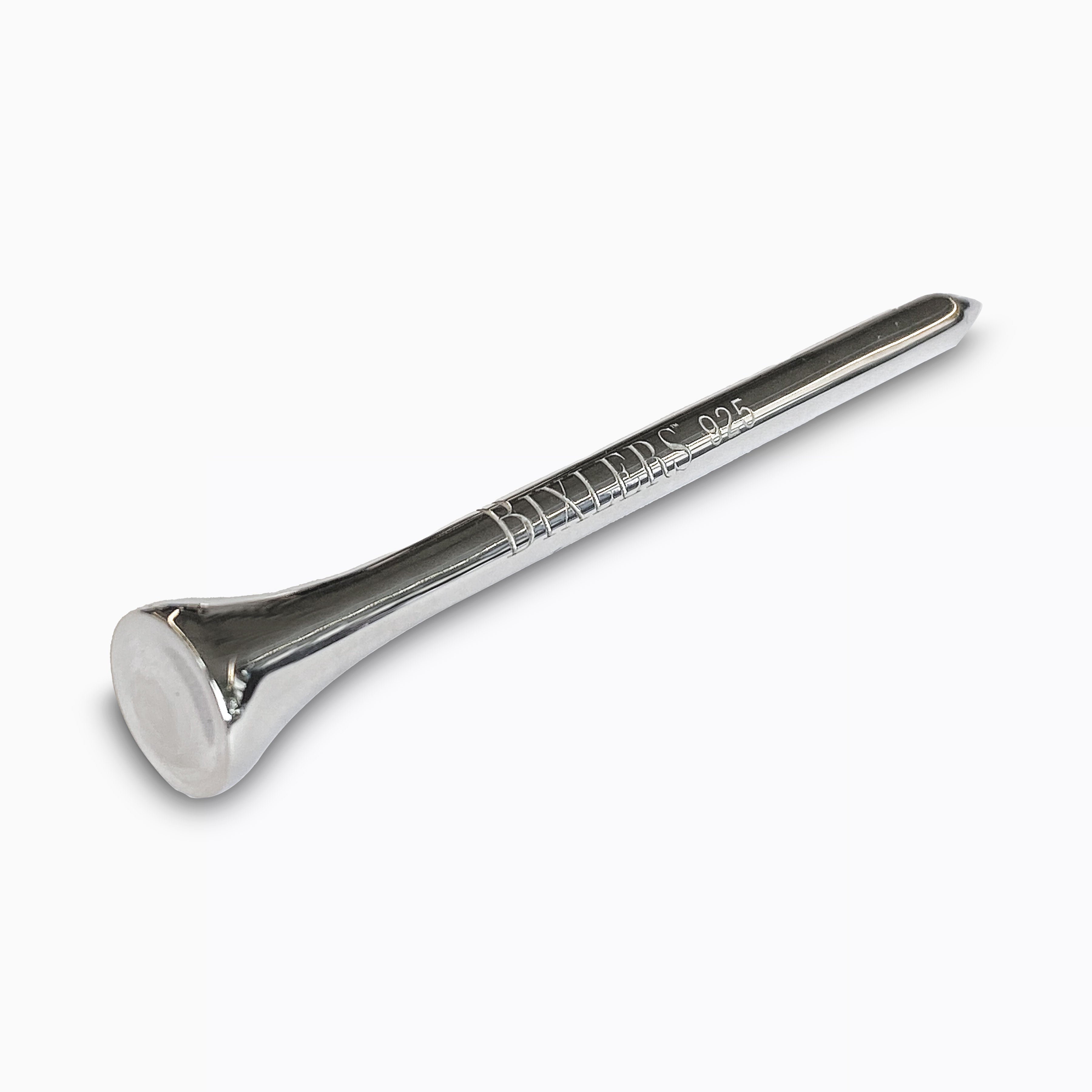 Épinglette de tee de golf en argent sterling