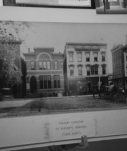 Easton's Centre Square in an early photograph